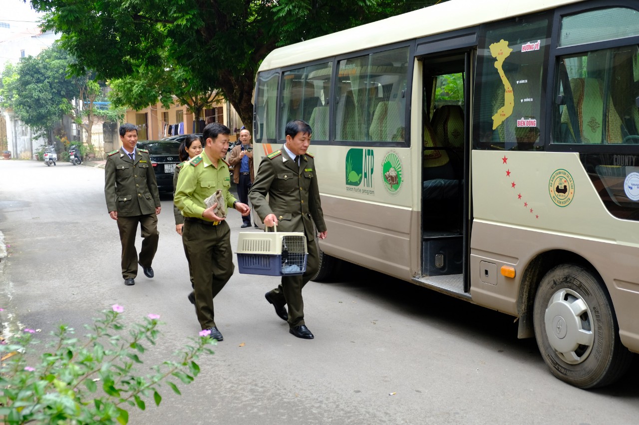 Description: D:\Trieu Hoa\Đăng tin, bài\Tin bài Chi cục Kiểm lâm\Bàn giao Cu li\z2959329399248_67f2b3b5a3ee3521b5b847101abc1558.jpg